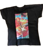Baby look Abstrato Guitarra